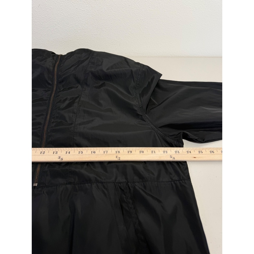 Ezekiel Windbreaker Anorak Mens XL Black Half Zip Hooded Lightweight Jacket - Picture 10 of 12